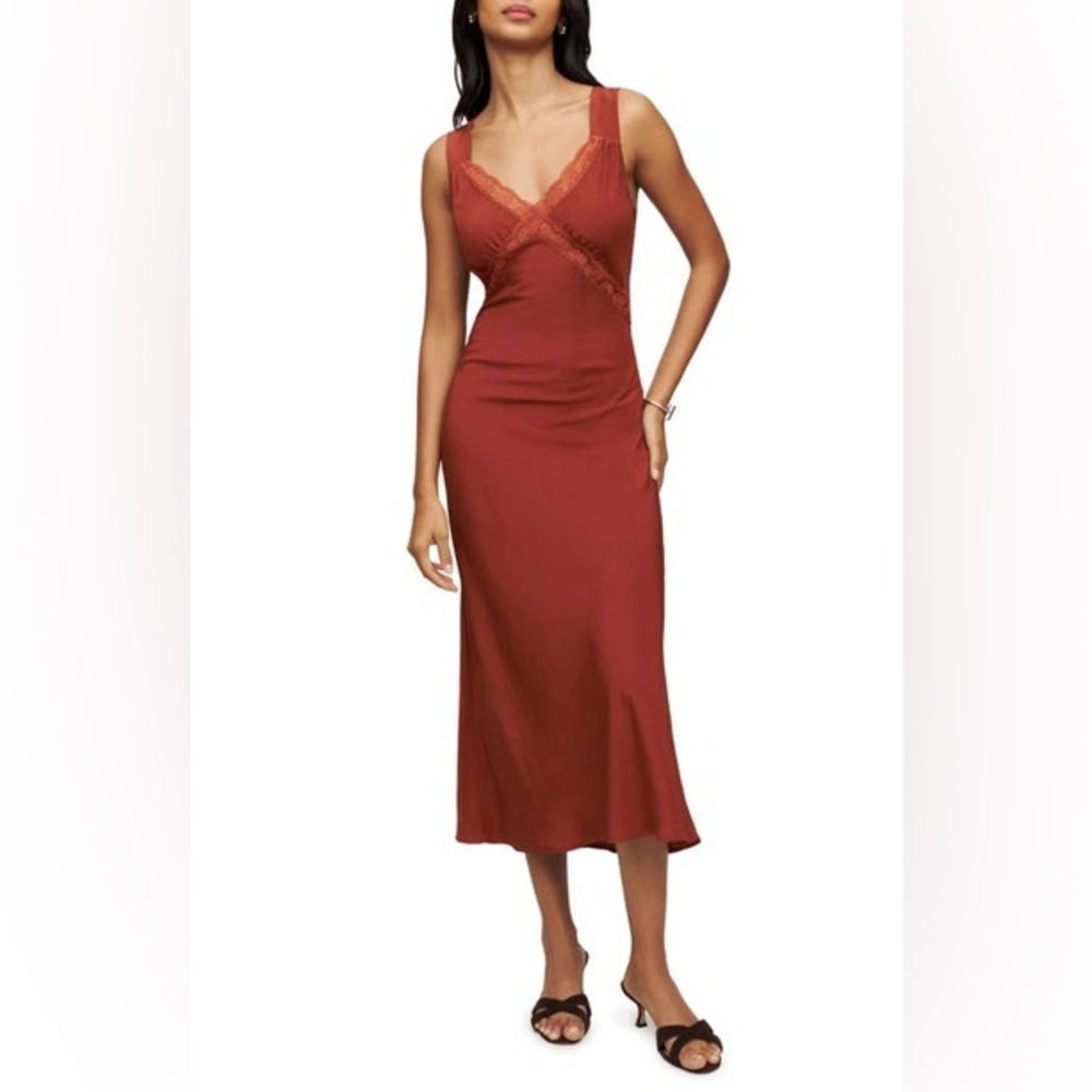 Reformation Provence Dress size XS in oxide